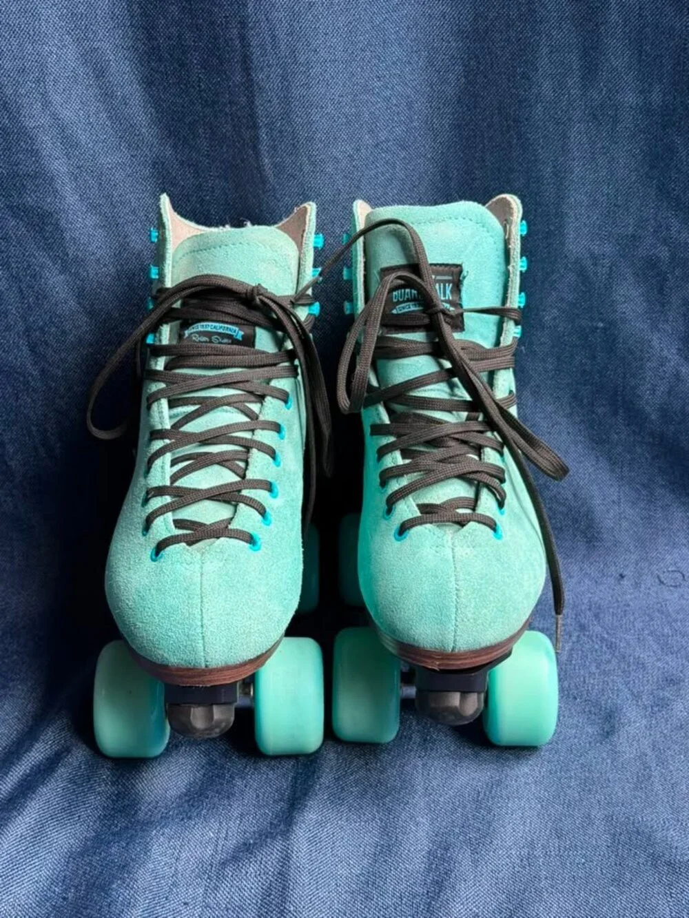 Sure-Grip Boardwalk Outdoor Roller Skates Sea Breeze Size 7